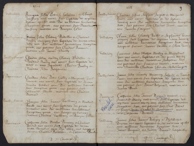 B 1665-1707