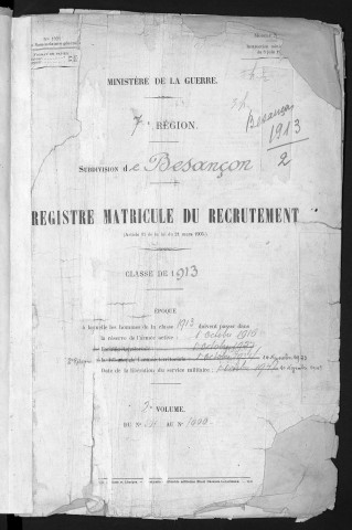 Volume 2, nos 501 à 1000