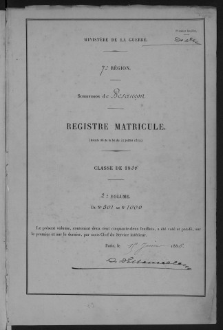 Volume 2, nos 501 à 1000
