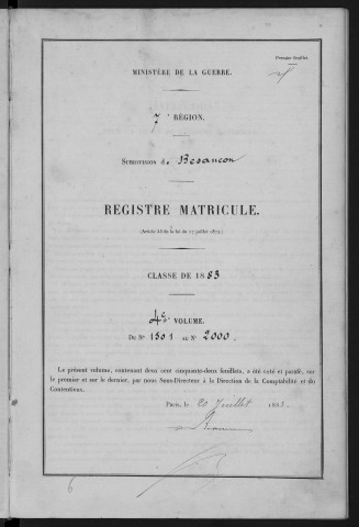 Volume 4, nos 1501 à 1660