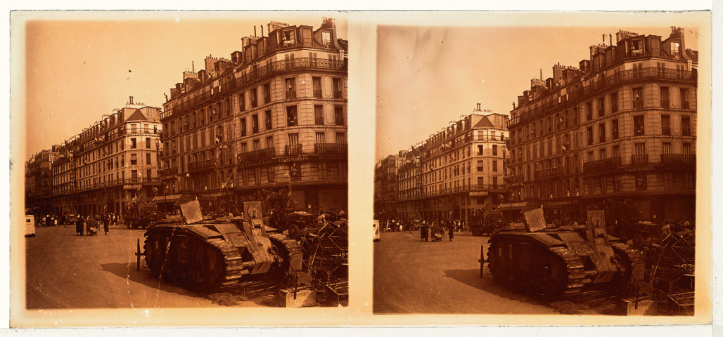 Char rue de Rivoli ou Saint-Antoine