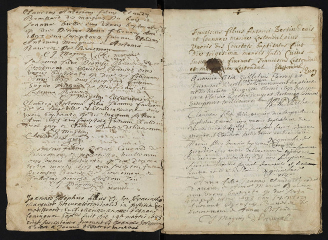 B 1693-1730