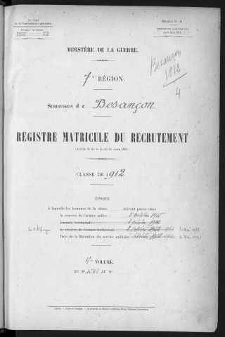 Volume 4, nos 1501 à 1555
