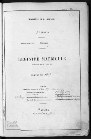 Volume 3, nos 1001 à 1500