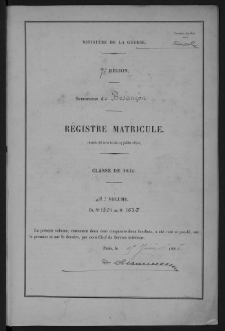 Volume 4, nos 1501 à 1633