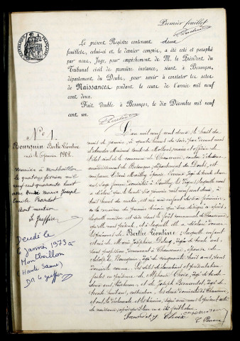 N 1901-1912