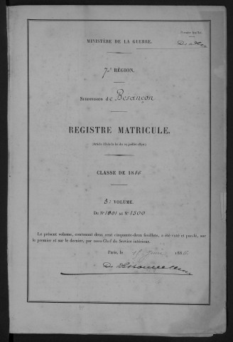 Volume 3, nos 1001 à 1500