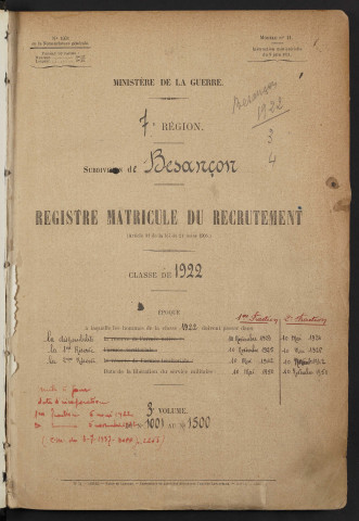 Volume 3, nos 1001 à 1324, 1691 à 1694