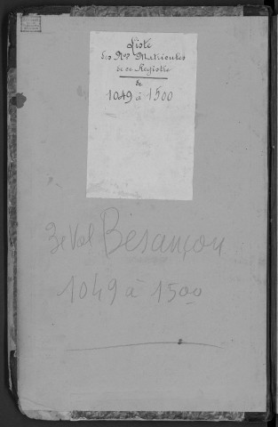 Volume 3, nos 1049 à 1500
