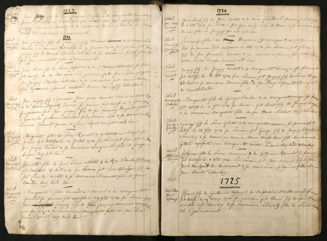 B 1722-1792 (protestants)