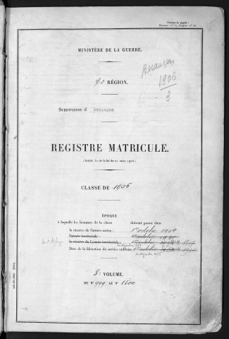 Volume 3, nos 999 à 1500